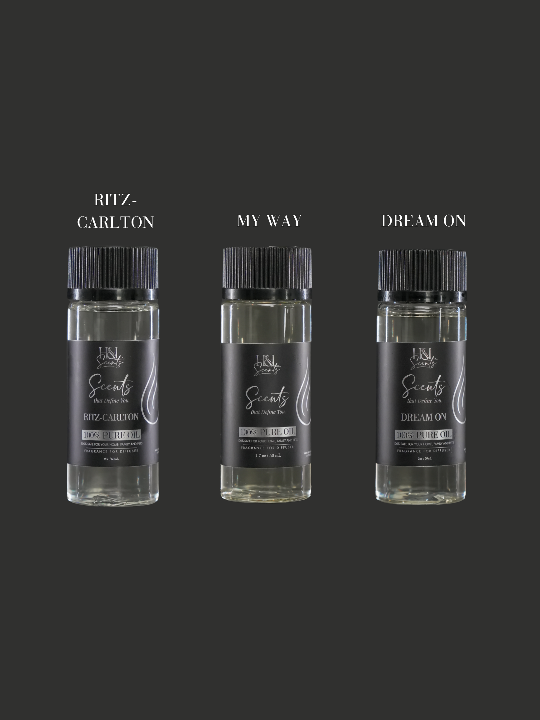 Fragrance Oil Bundle โ Ritz Carlton, My Way, Dream On (Luxury Trio) By H&L Scents
