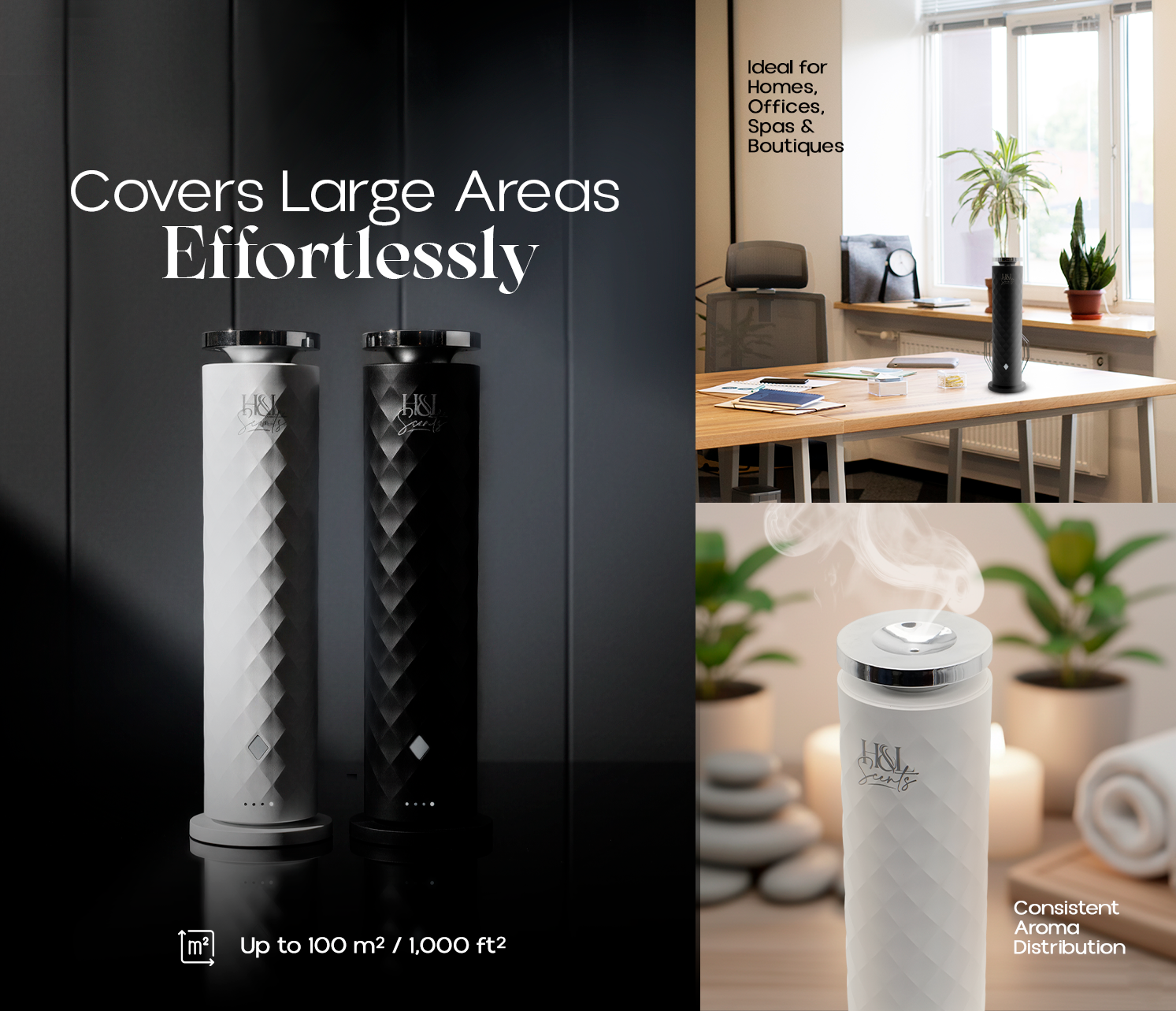 S*P様 Neighborhood Blended Diffuser 310 2 NOVA Tower Diffuser – H&L Scents